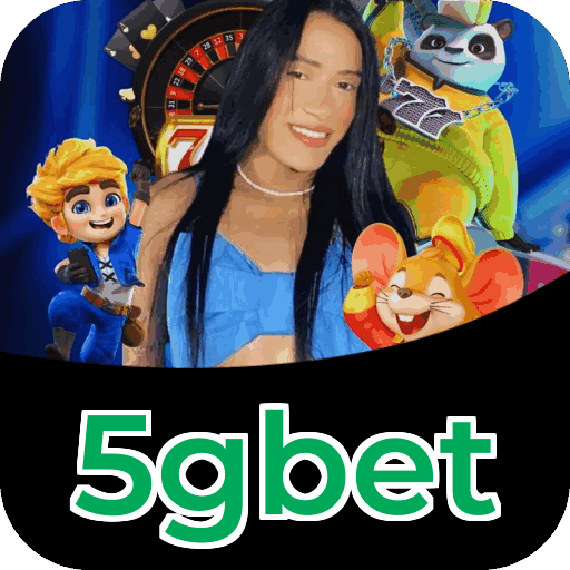 Interface do aplicativo 5gbet mostrando jogos disponíveis no iOS e Android